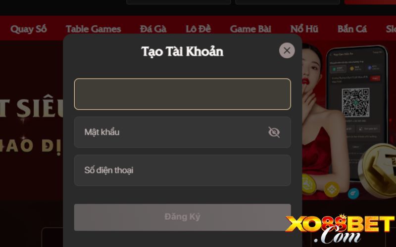 Cách thức đăng ký tài khoản vô cùng chi tiết