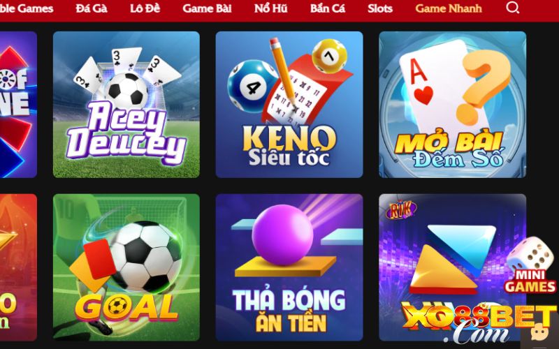 Tìm hiểu về thể loại game nhanh tại Xo88